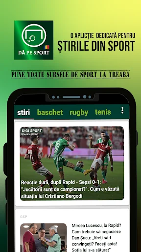 Dă Pe Sport - Știri din Sport
