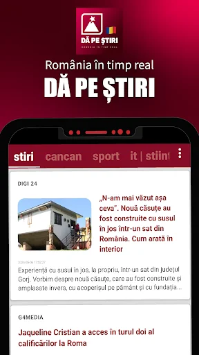 Dă pe Știri - În timp real