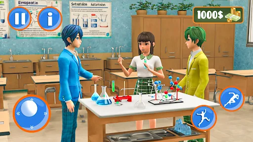 Virtual High School Life Sim