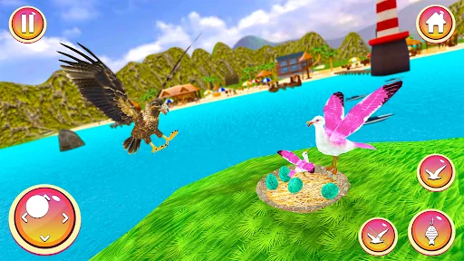 Seagull Family: Bird Games