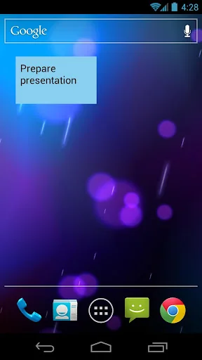 Simple Sticky Note Widget Plus screenshot 1