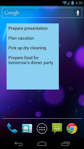 Simple Sticky Note Widget Plus screenshot 4