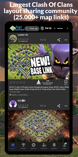 Clash Base Pedia (with links)