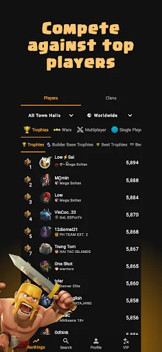 Clash of Stats for CoC screenshot 2