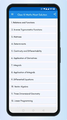 Class 12 Maths NCERT Solutions screenshot 1
