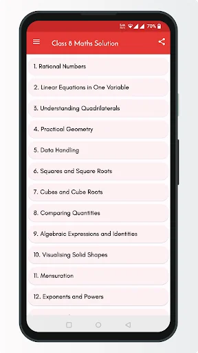 Class 8 Maths NCERT Solution screenshot 1