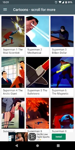 CARTOONS - Classic animations