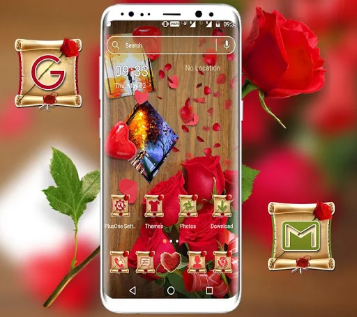 Classic Rose Love Theme screenshot 1