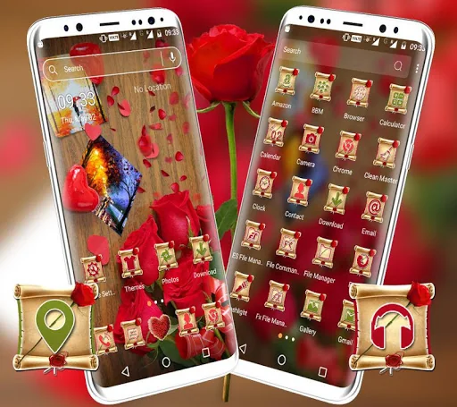 Classic Rose Love Theme screenshot 2