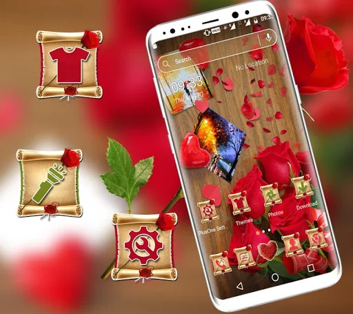 Classic Rose Love Theme screenshot 3