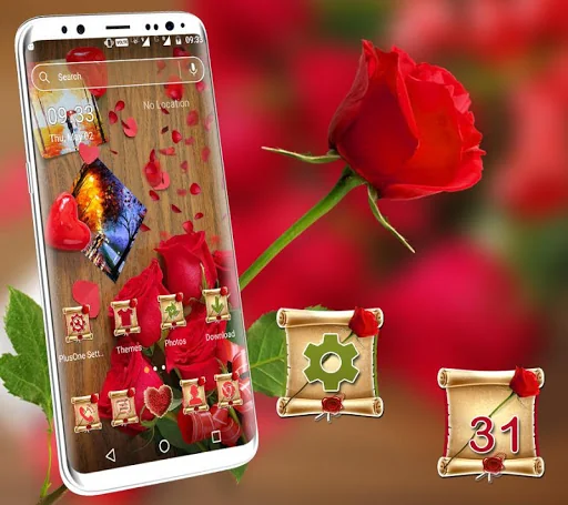 Classic Rose Love Theme screenshot 4