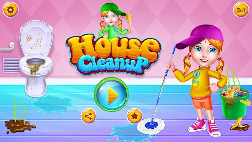My Messy Home Cleanup screenshot 1