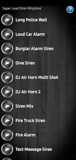 Super Loud Siren Ringtones screenshot 4