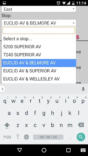 Cleveland RTA Bus Tracker screenshot 3