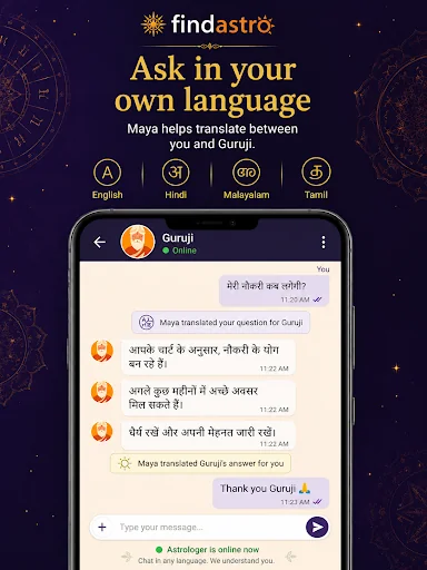 Findastro: Talk to Astrologer screenshot 4