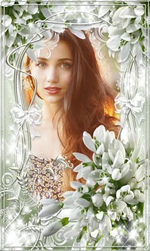 Flowers Photo Frame