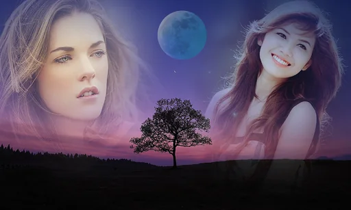 Moon Photo Frame and Photo Edi screenshot 3