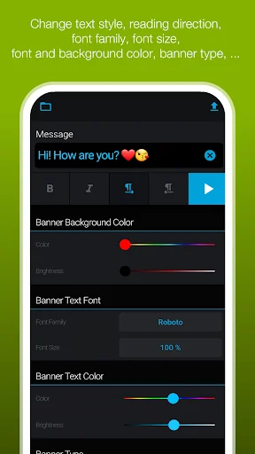 LED Banner Pro - LED Scroller screenshot 2
