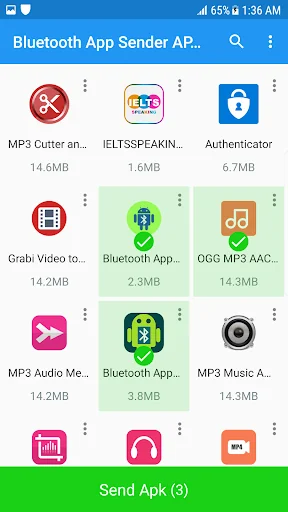 Bluetooth App Sender APK Share screenshot 2