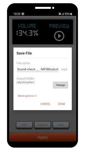 MP3 Music Amplifier & Booster screenshot 4