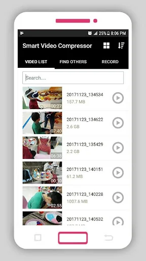 Smart Video Compressor resizer screenshot 1