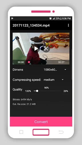 Smart Video Compressor resizer screenshot 2