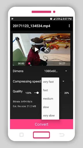 Smart Video Compressor resizer screenshot 4
