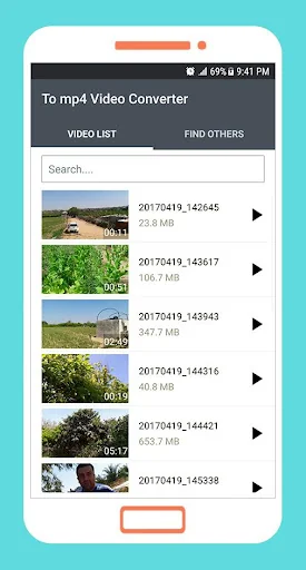 To mp4 3gp webm Video Converte