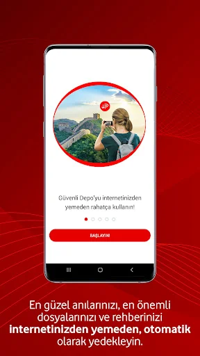 Vodafone Güvenli Depo