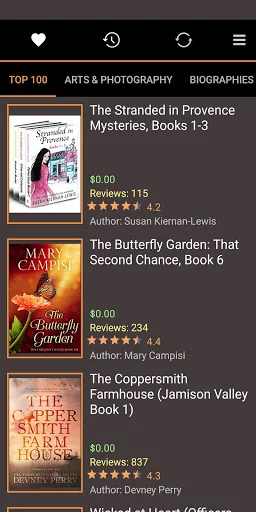 eBooks for Kindle screenshot 1