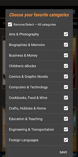 eBooks for Kindle screenshot 3