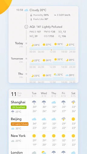 MyWeather - Forecast & Widgets screenshot 4
