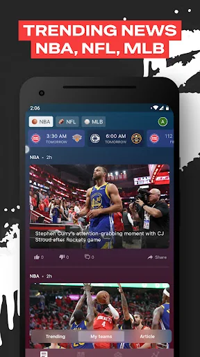 ClutchPoints – NBA, NFL, MLB screenshot 1