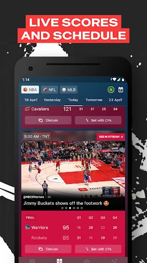 ClutchPoints – NBA, NFL, MLB screenshot 4