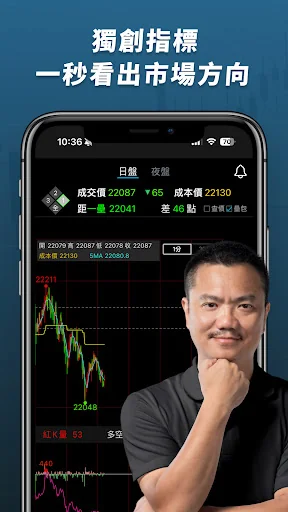 自由人-台指期貨多空指南針：免看盤期貨當沖專用工具 screenshot 2