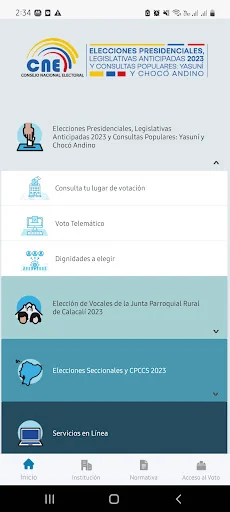 CNE App screenshot 2