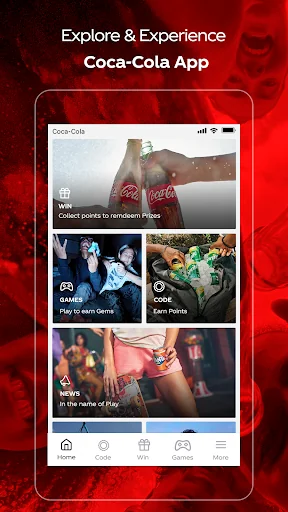 Coca-Cola: Play & Win Prizes screenshot 1