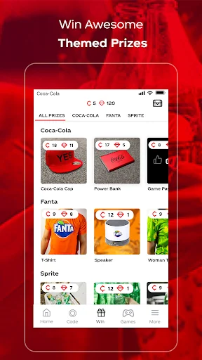 Coca-Cola: Play & Win Prizes screenshot 2