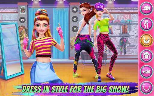 Hip Hop Dance School Game
