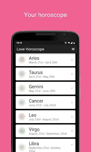 Love Horoscope screenshot 1