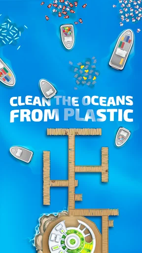 Ocean Cleaner Idle Eco Tycoon screenshot 2