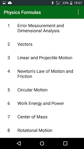 Physics Formula