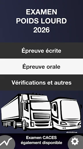 Examen Permis C CE Poids Lourd