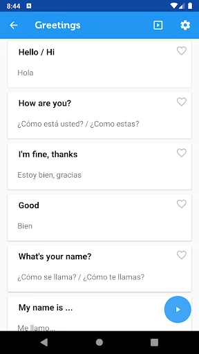 Learn Spanish (Latin American) screenshot 2