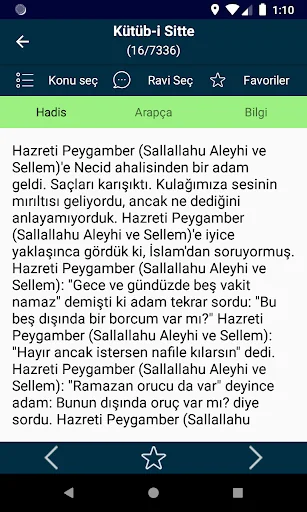 Kütüb-i Sitte - Hadisi Şerif