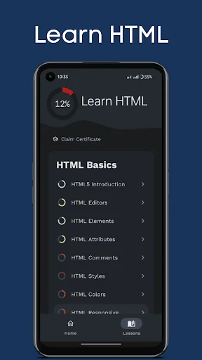 Learn HTML screenshot 1