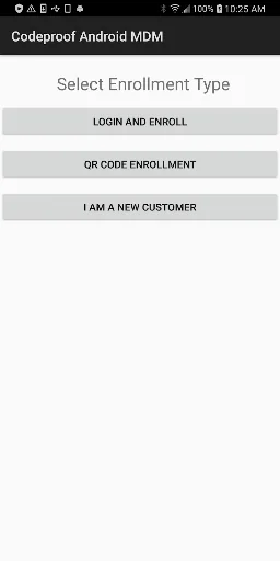 Codeproof MDM for Android screenshot 2