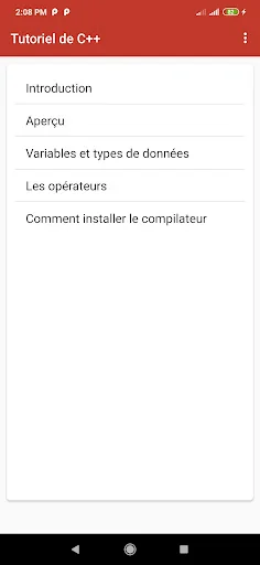 C++ Français