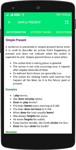 English Tenses Book screenshot 4