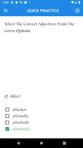 Quick Grammar Practice